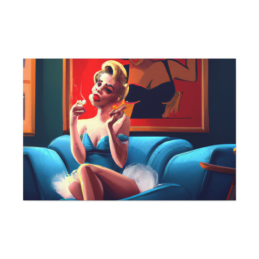 Fancy Frank or Missy Mae - Canvas