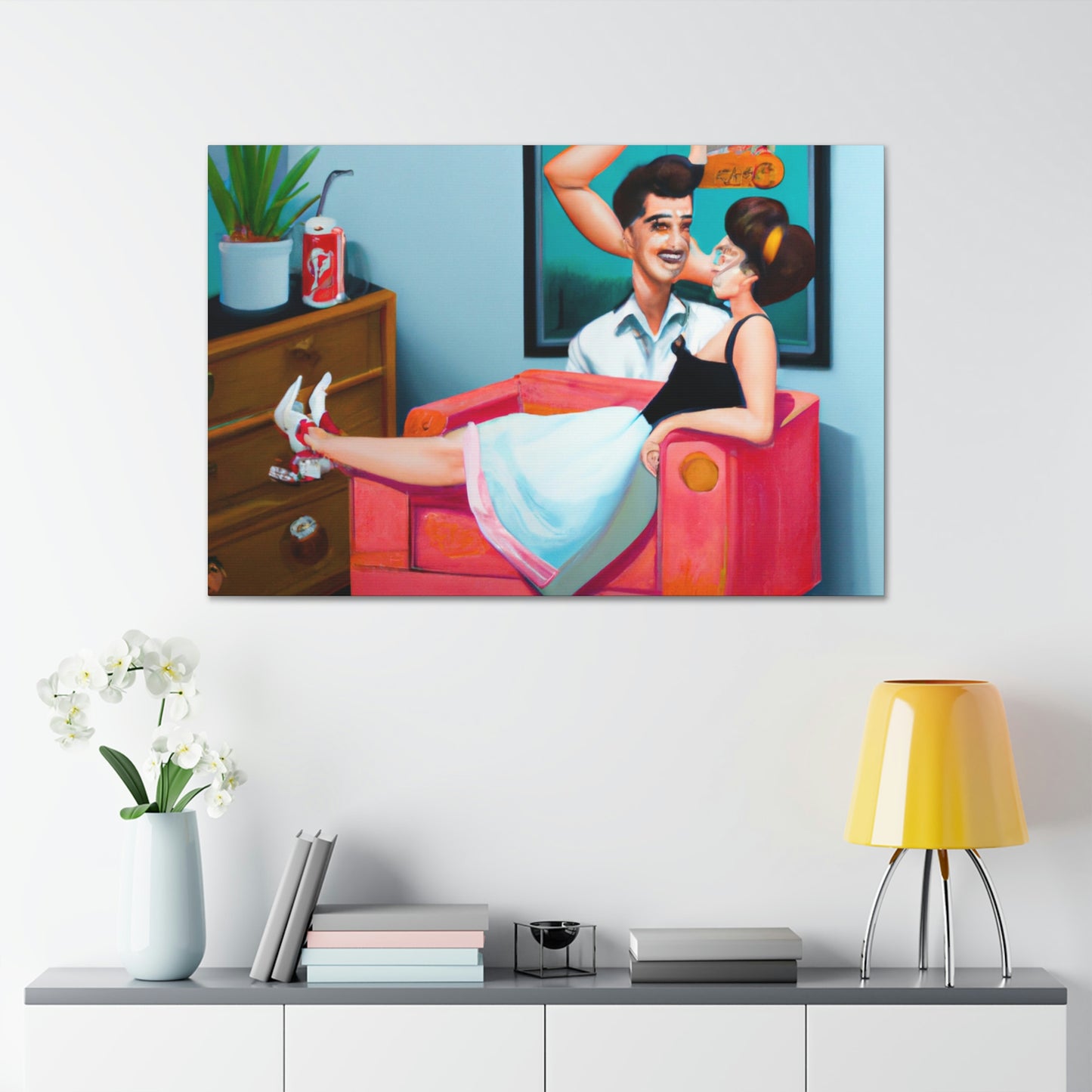Rockin' Ray or Wanda Wailin'. - Canvas