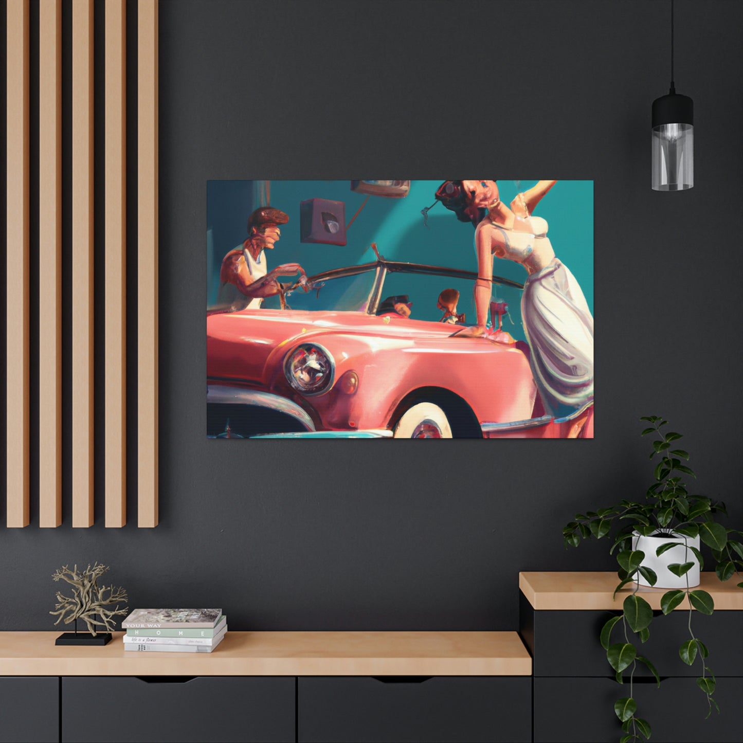 Jazzy Johnny or Tiger Tami - Canvas