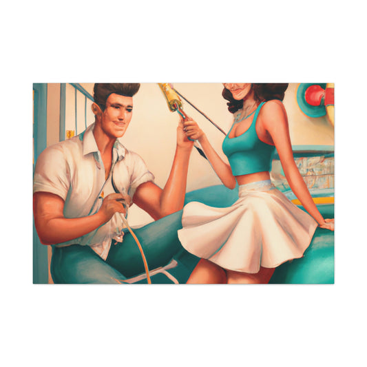 Rockin' Rebeka - Canvas