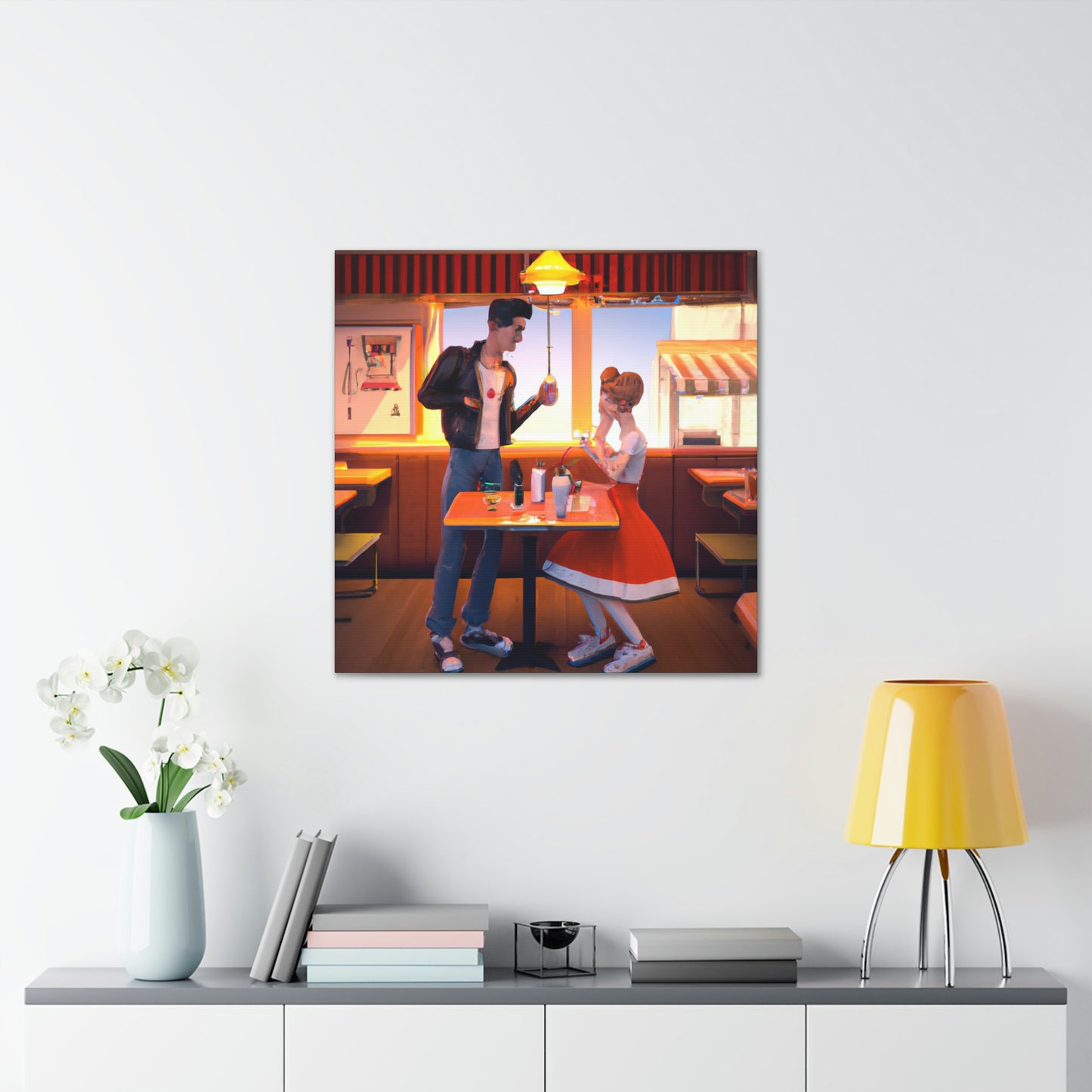 Rock 'n' Rollin' Riley - Canvas