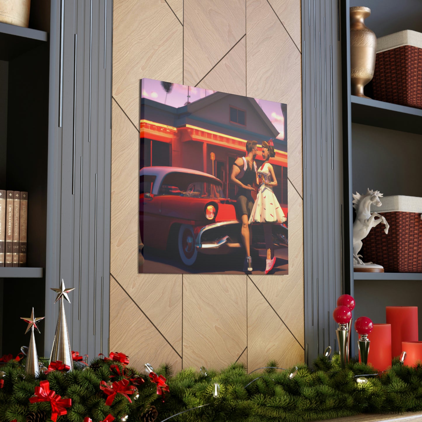 Bobby 'The Rocker' Boogie or Priscilla 'The Rebel' Rocker - Canvas
