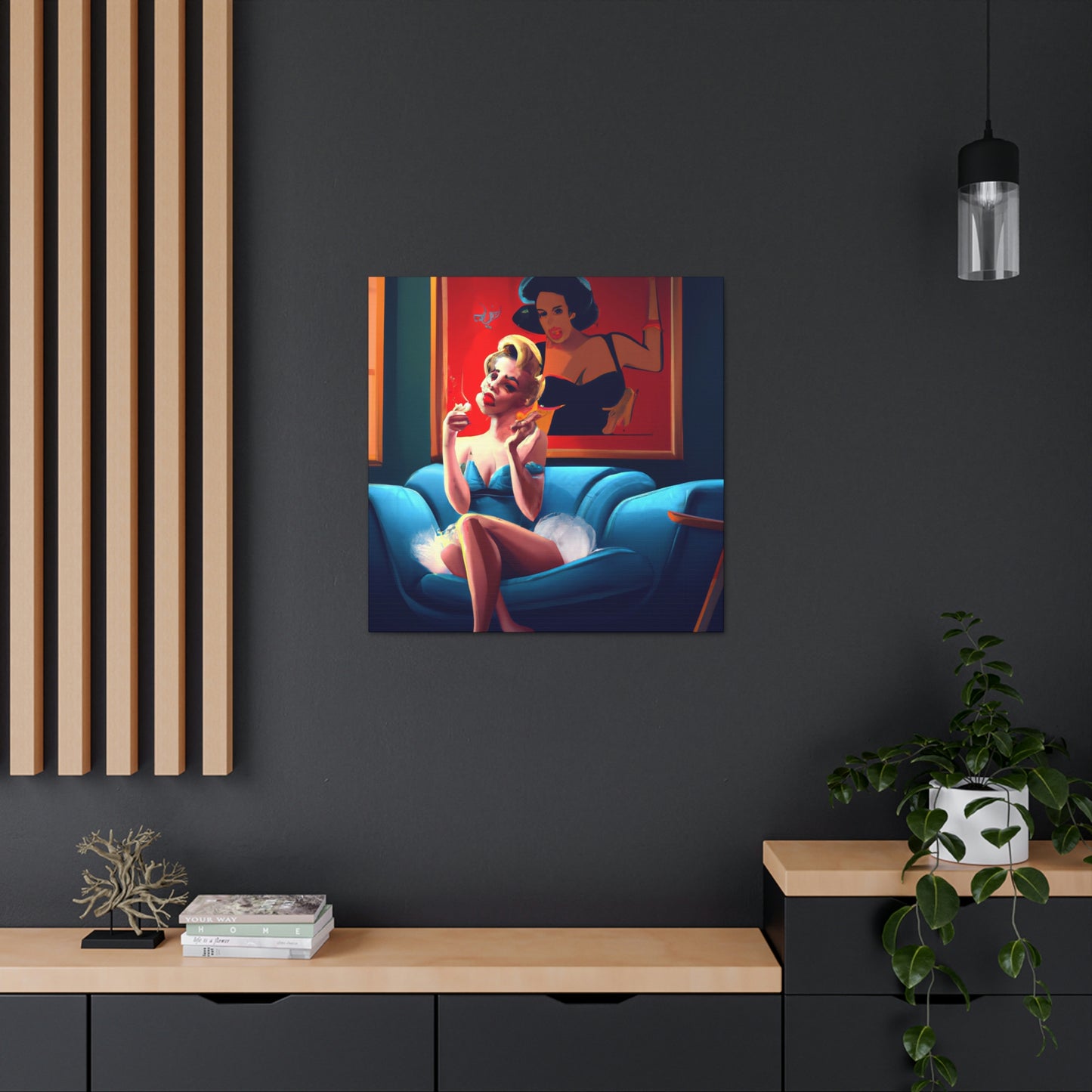 Fancy Frank or Missy Mae - Canvas