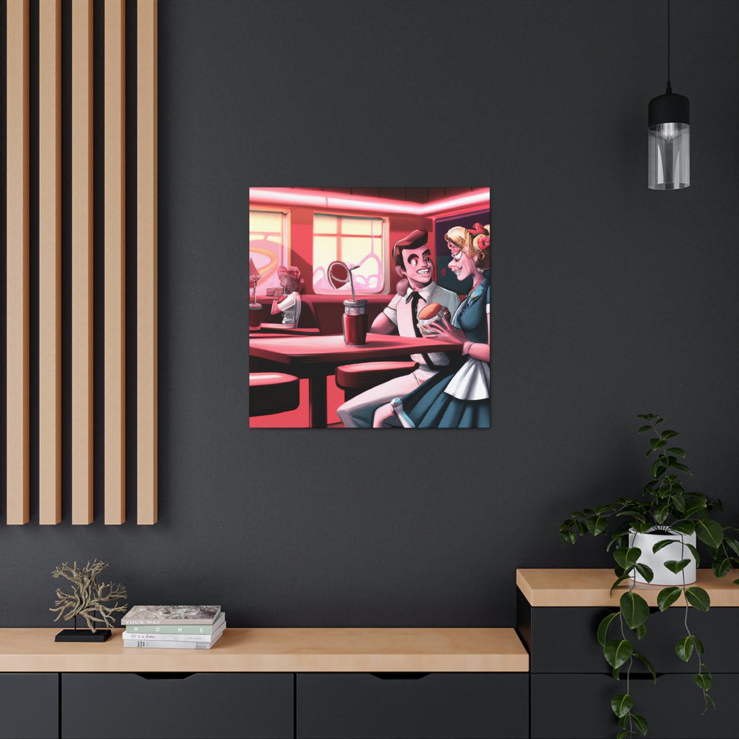 Rockin' Ricki or Rockin' Ronnie - Canvas