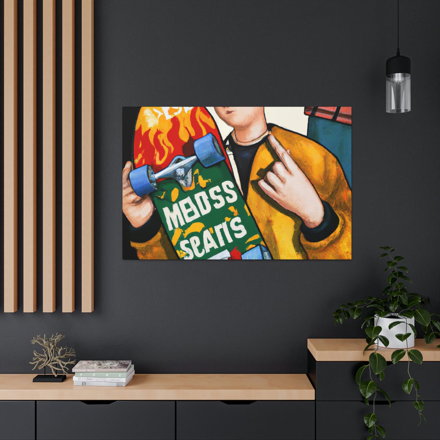 Skater Gangsta - Canvas