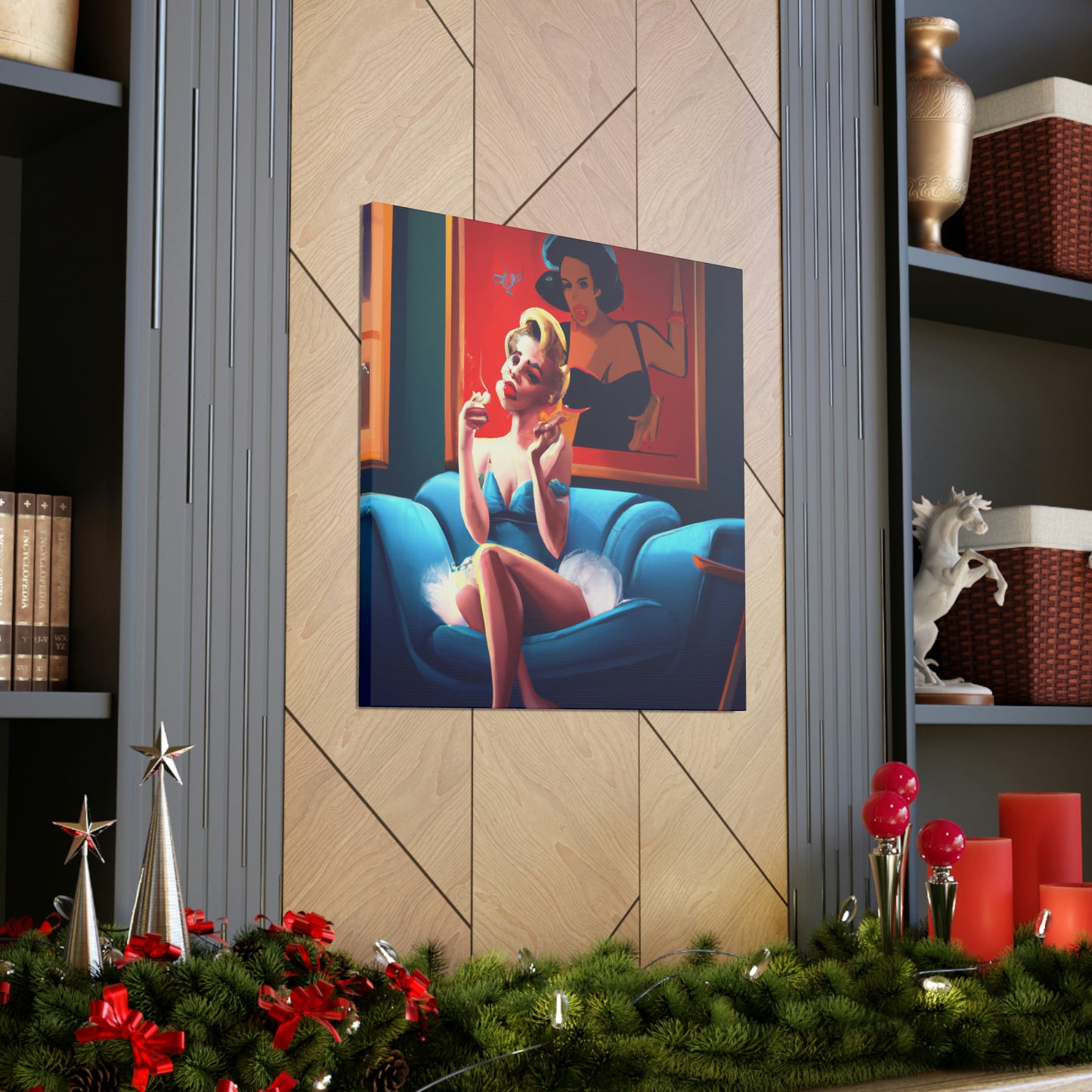 Fancy Frank or Missy Mae - Canvas