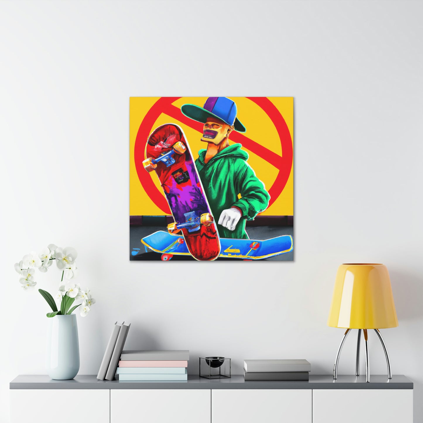 Shankboard Skanksta - Canvas