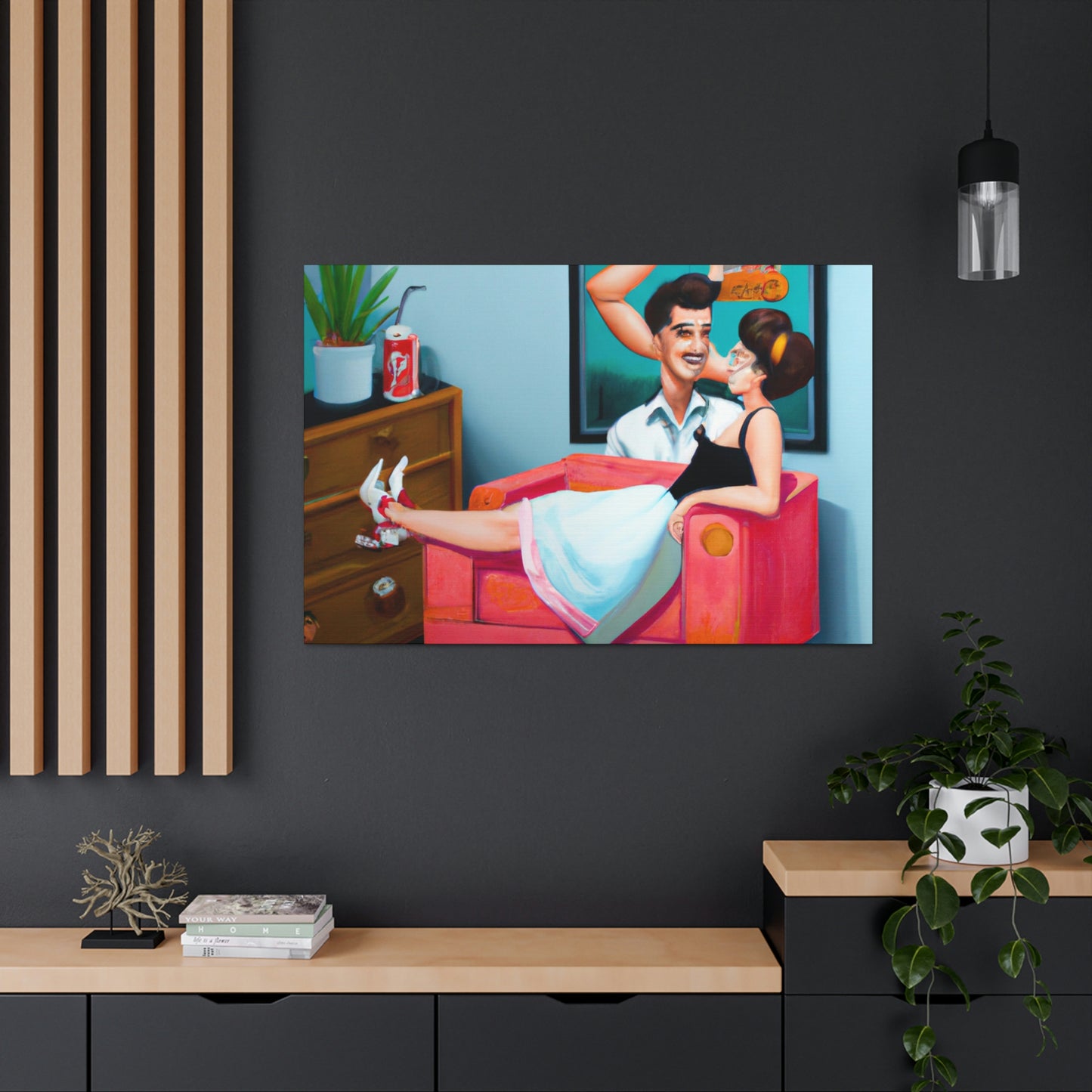 Rockin' Ray or Wanda Wailin'. - Canvas