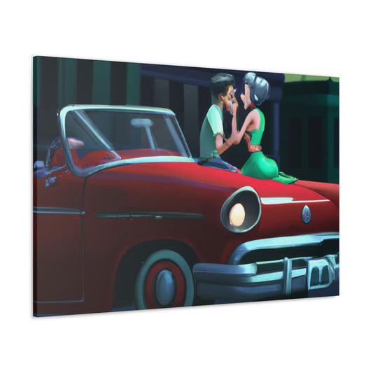 Johnny Rockabilly or Mary-Jo Rockabilly - Canvas