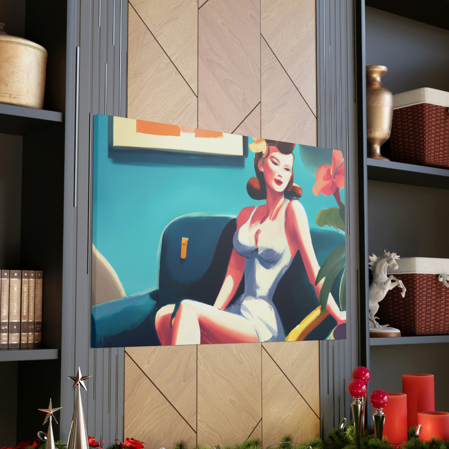 Sly Sammy or Glam Gina - Canvas