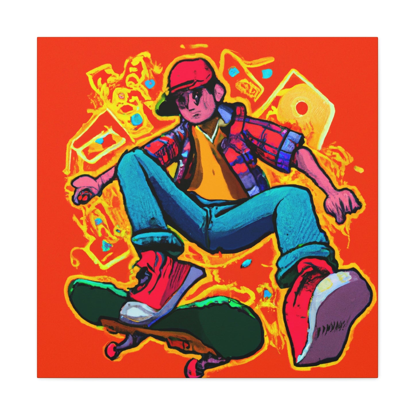 Skate-Rascal - Canvas