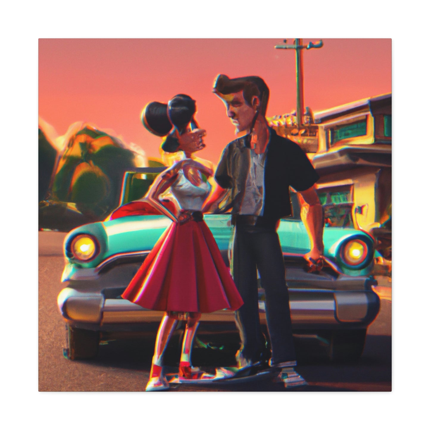 Rocky Rebel - Canvas