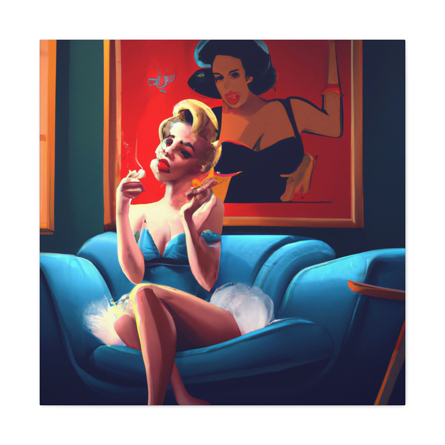 Fancy Frank or Missy Mae - Canvas