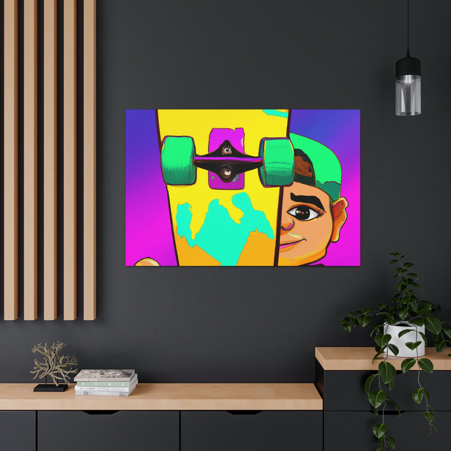 Blade Bones. - Canvas