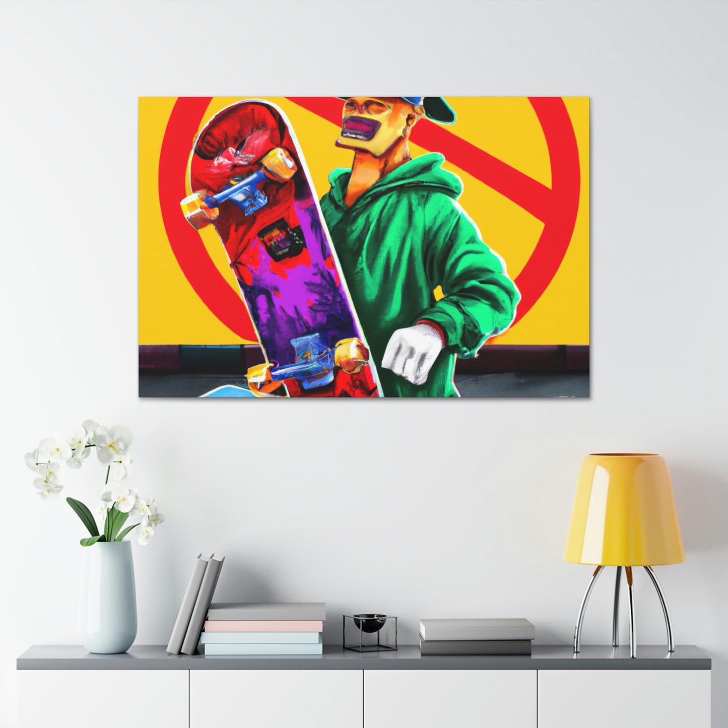 Shankboard Skanksta - Canvas