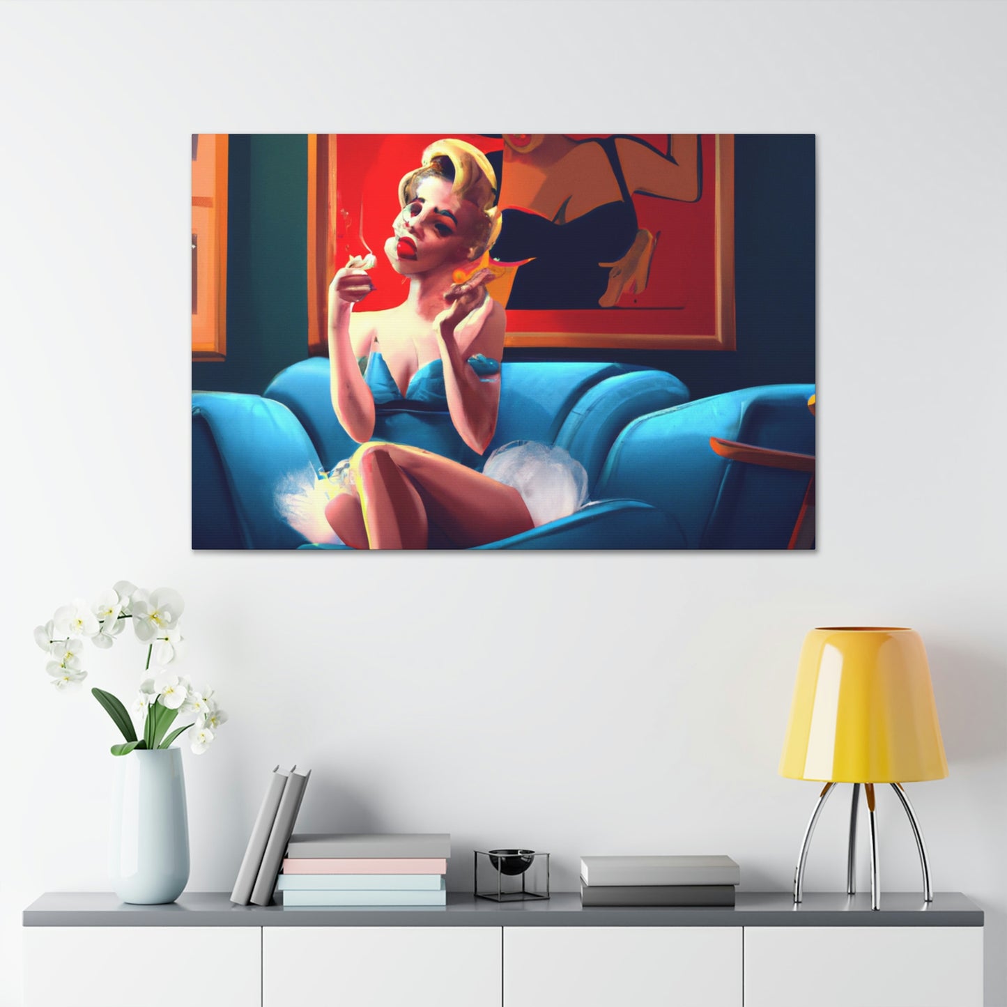 Fancy Frank or Missy Mae - Canvas