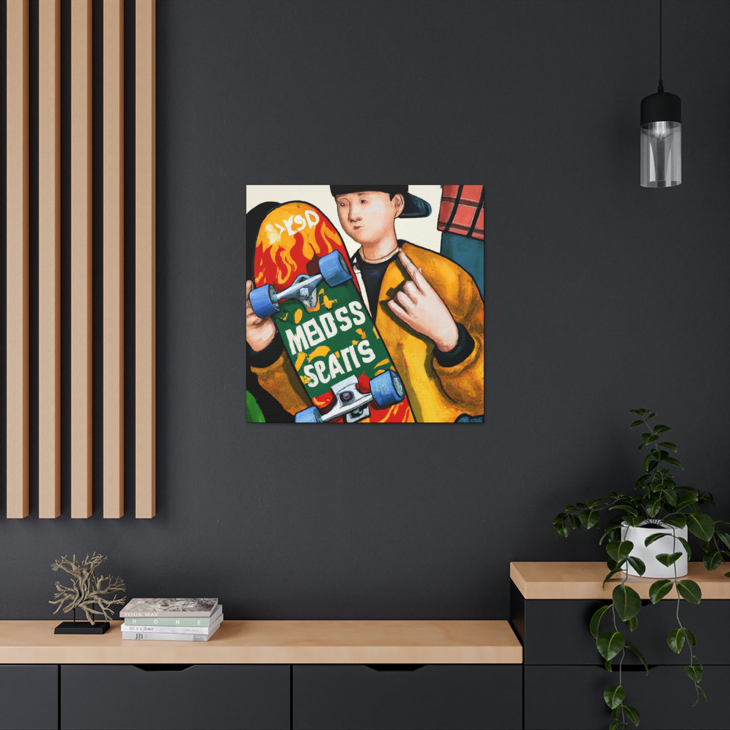Skater Gangsta - Canvas