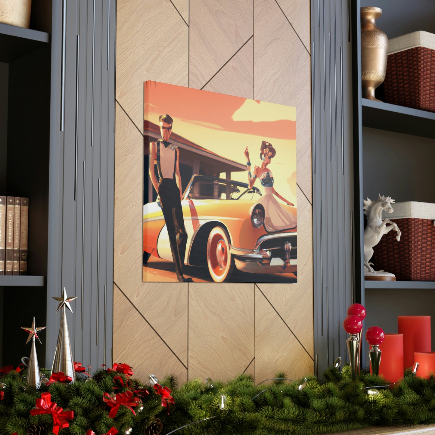 Rockin' Rebel Ronnie - Canvas