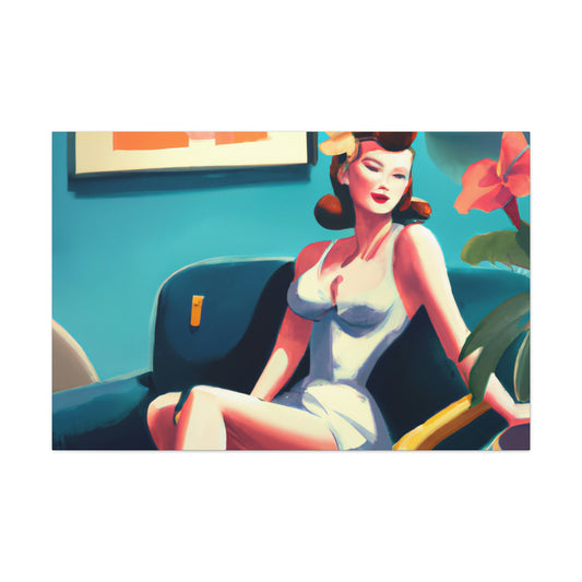 Sly Sammy or Glam Gina - Canvas