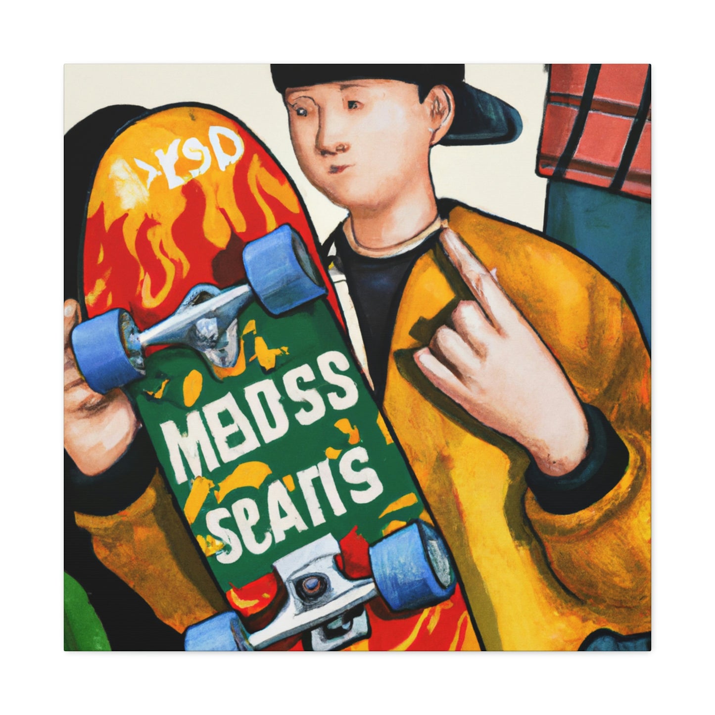 Skater Gangsta - Canvas