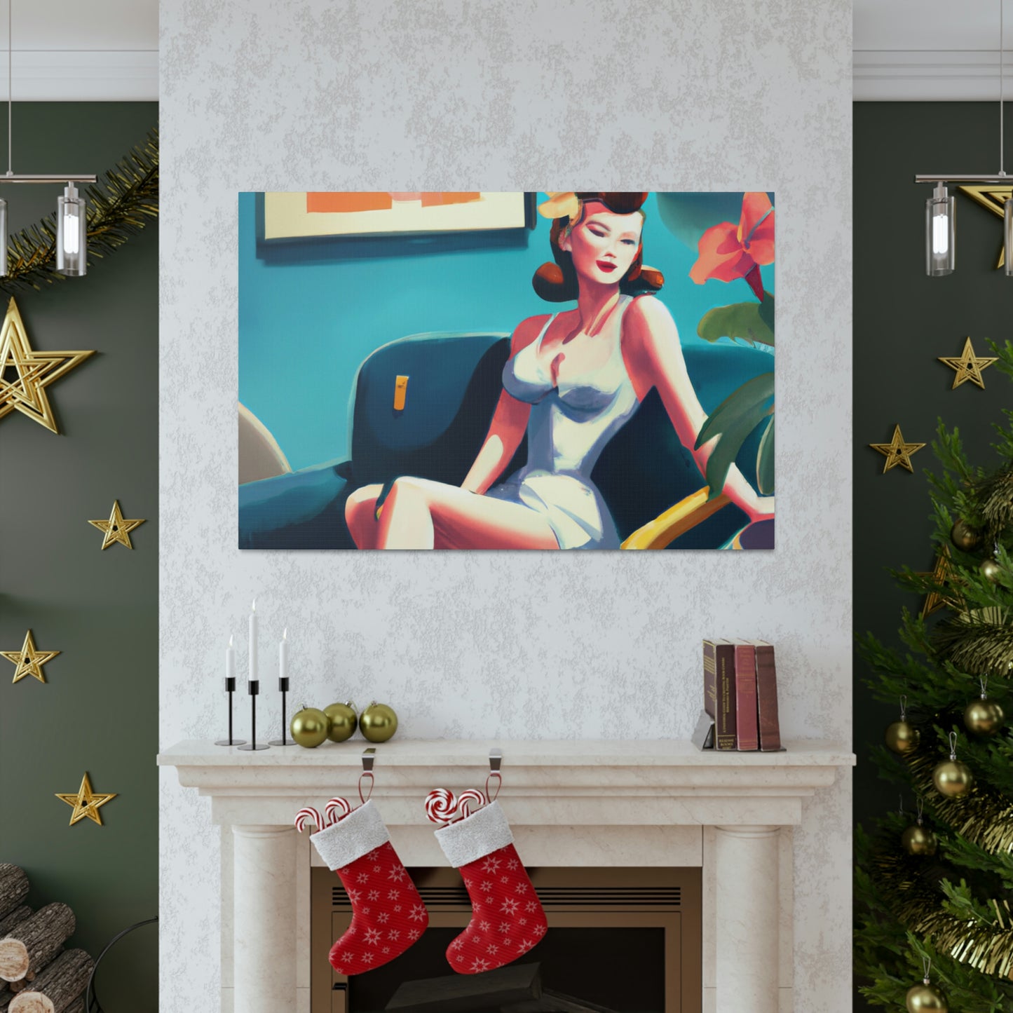 Sly Sammy or Glam Gina - Canvas