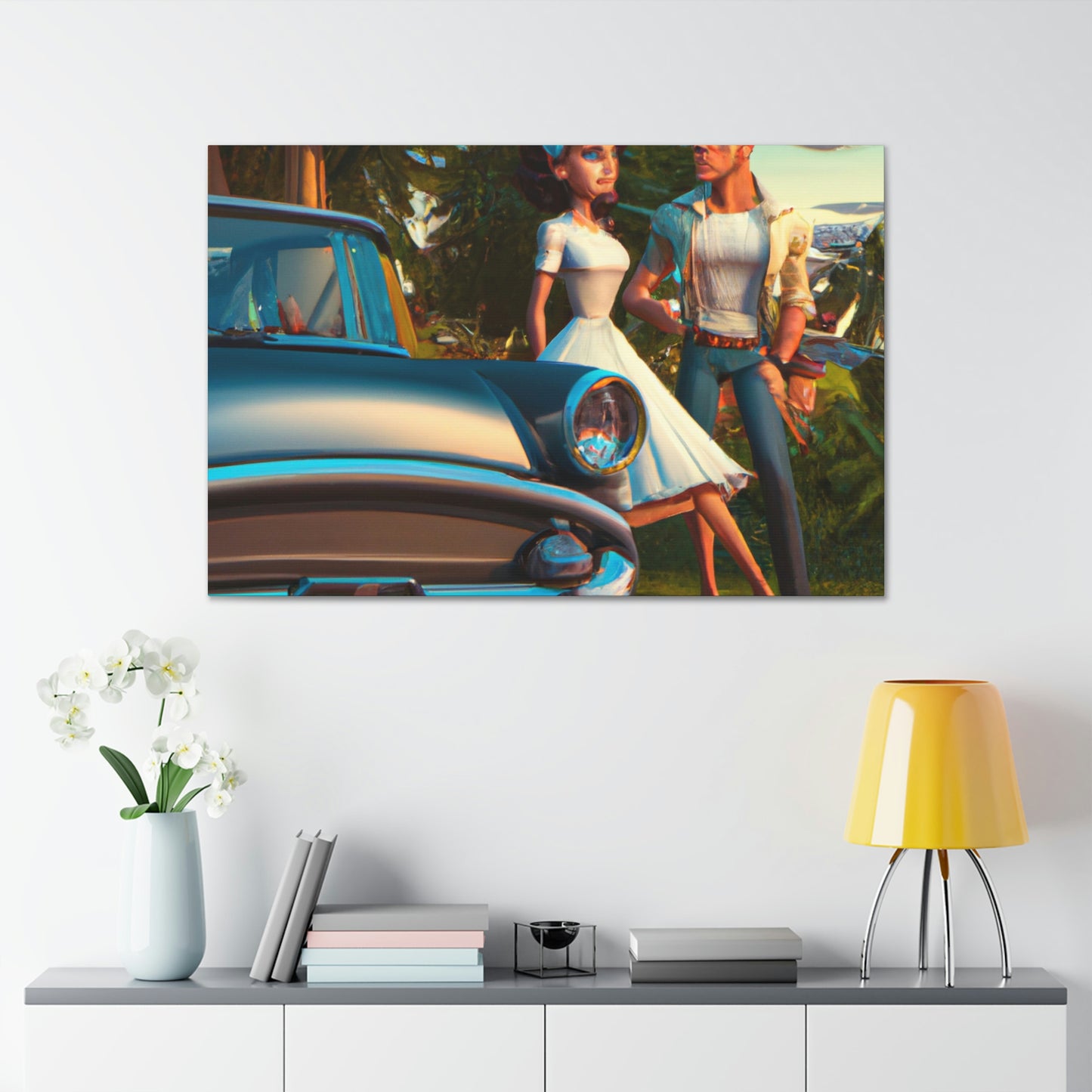 Rockin' Ramona - Canvas