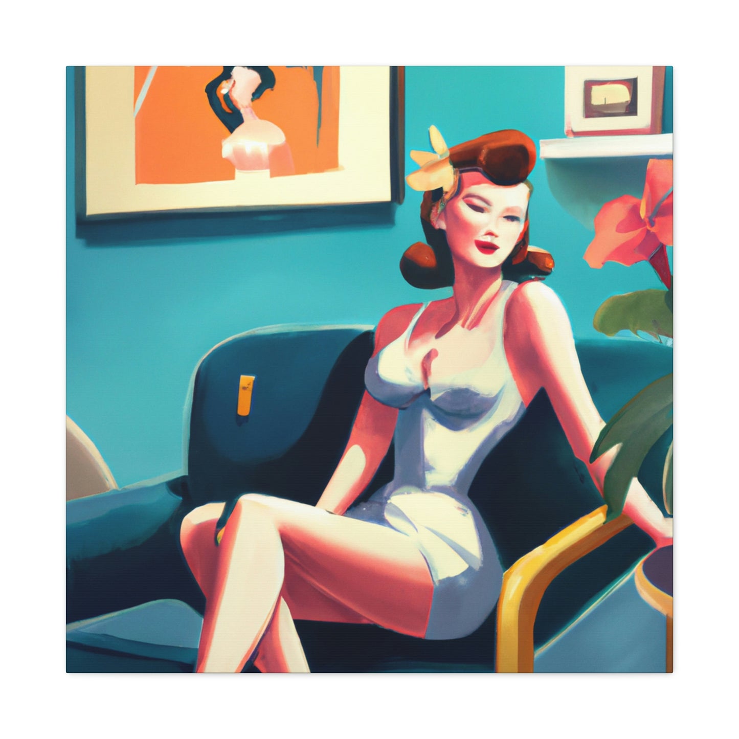 Sly Sammy or Glam Gina - Canvas