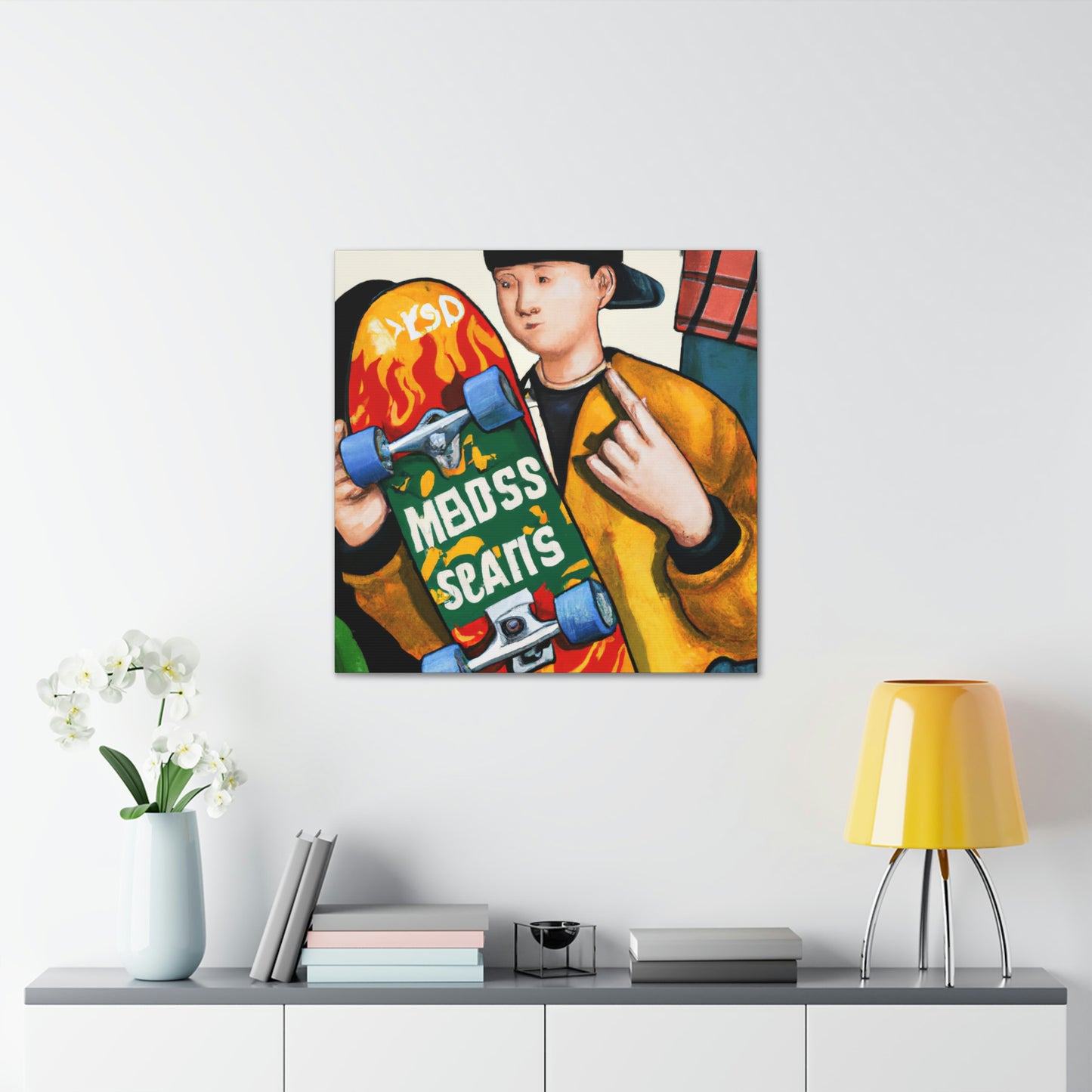 Skater Gangsta - Canvas