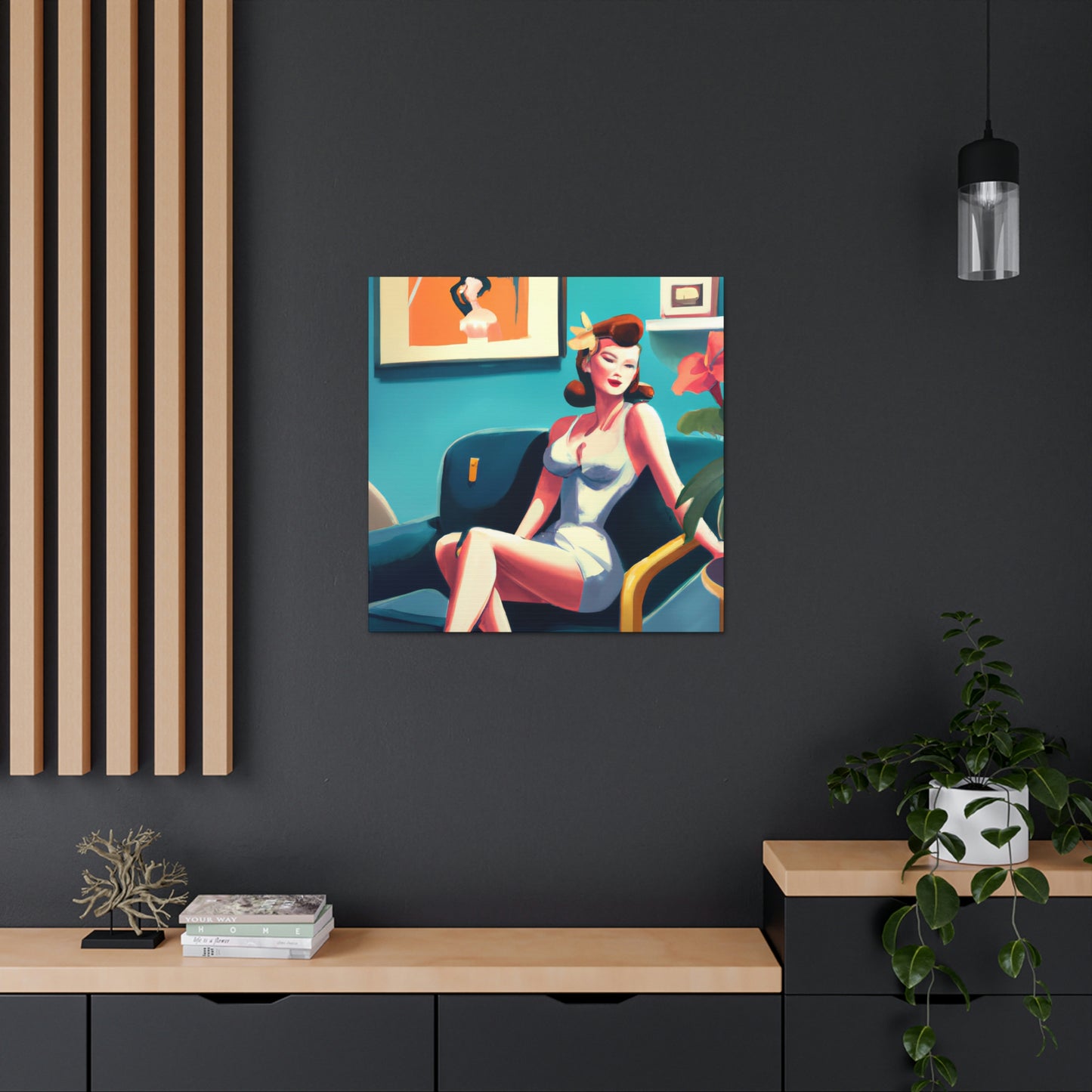 Sly Sammy or Glam Gina - Canvas