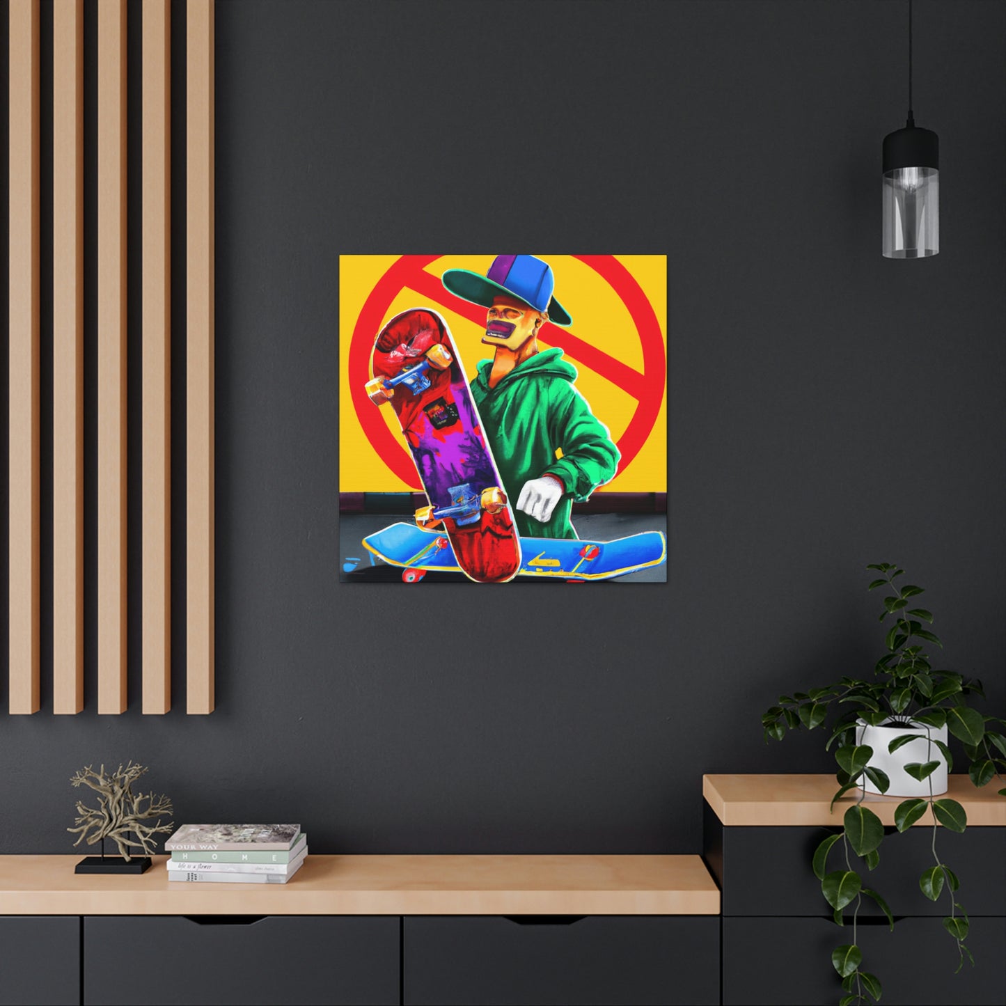 Shankboard Skanksta - Canvas