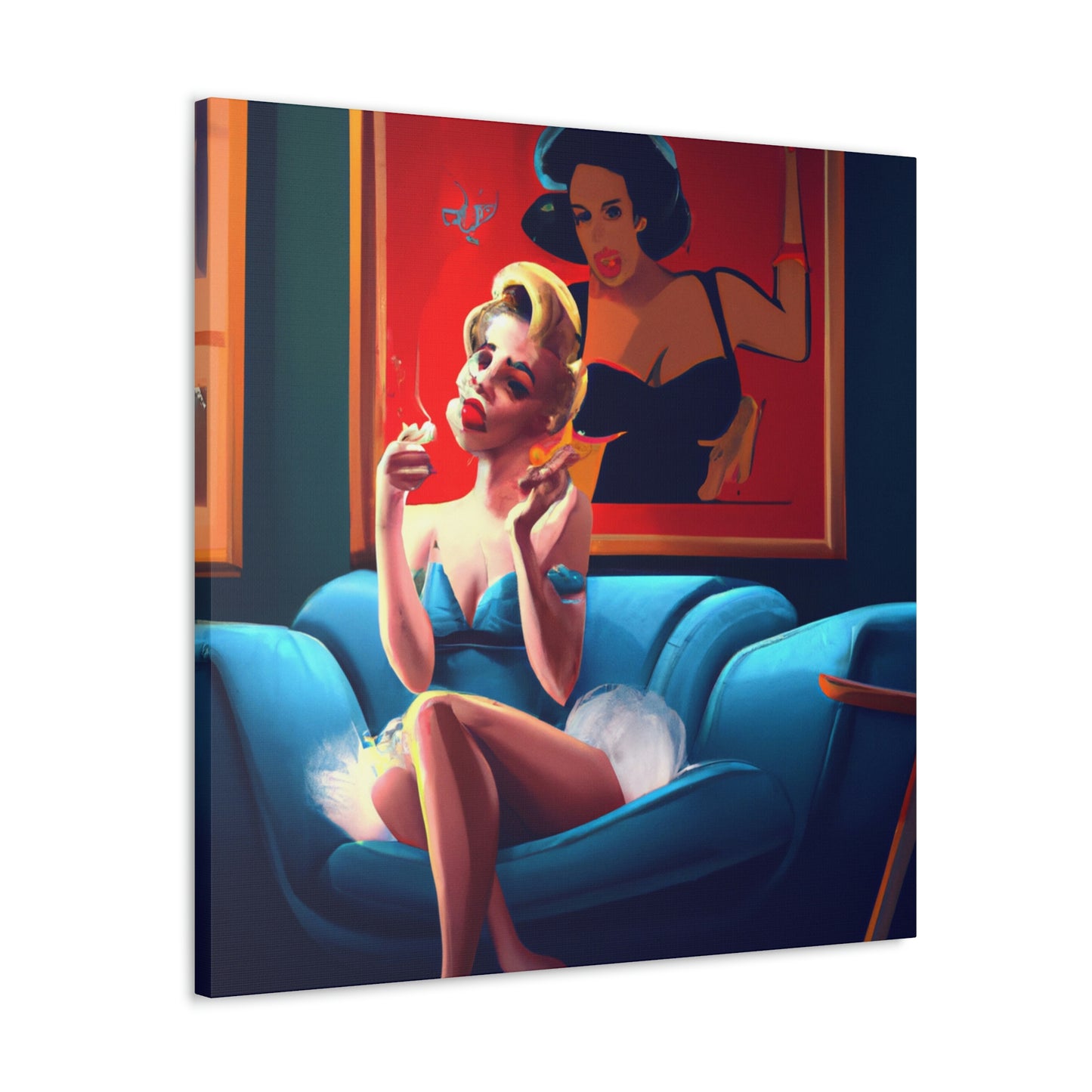 Fancy Frank or Missy Mae - Canvas