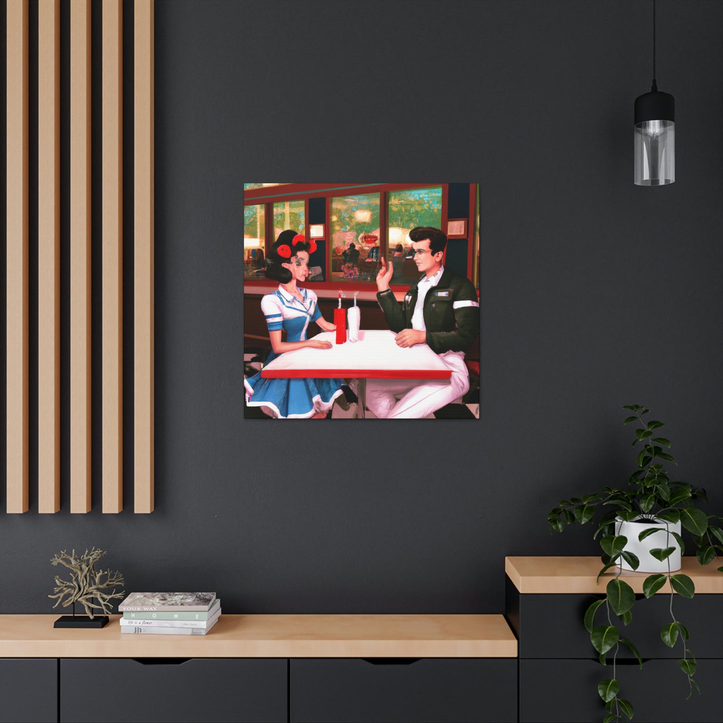 Rockin' Johnny Jive or Suzie Swingtime. - Canvas