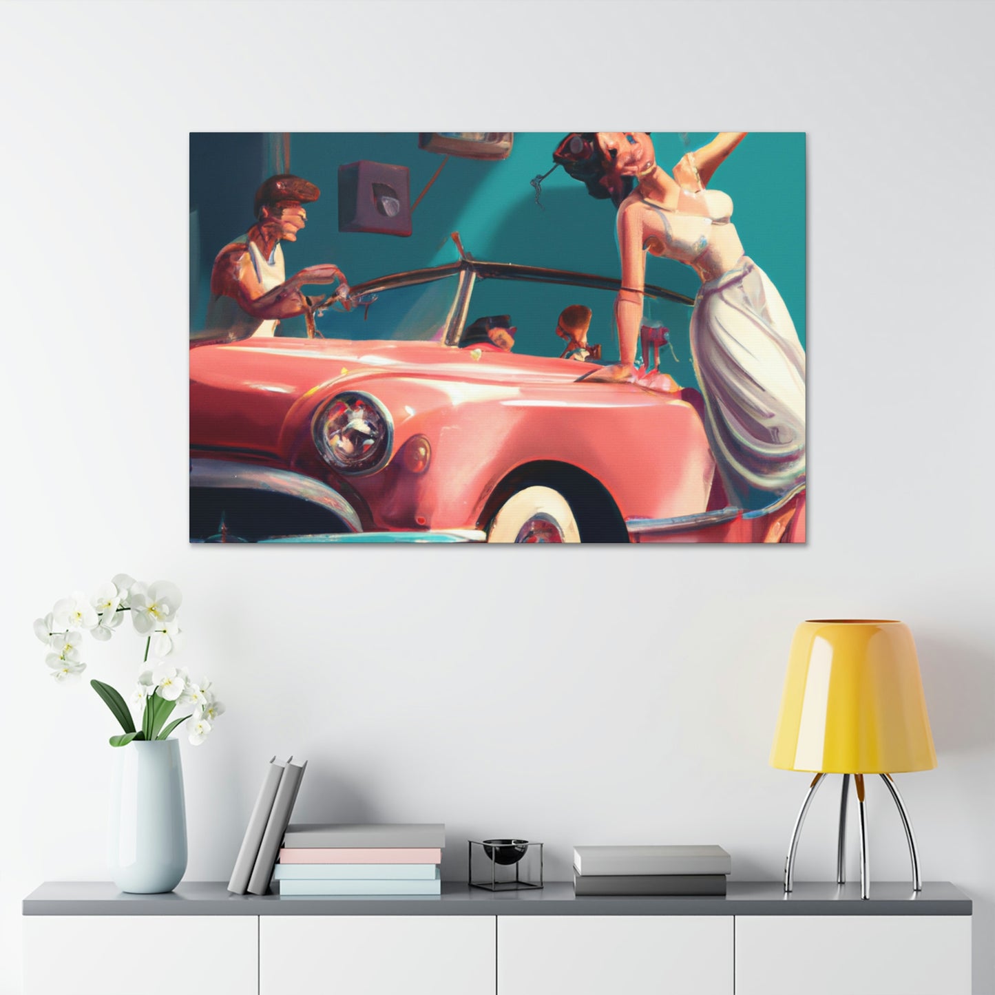 Jazzy Johnny or Tiger Tami - Canvas