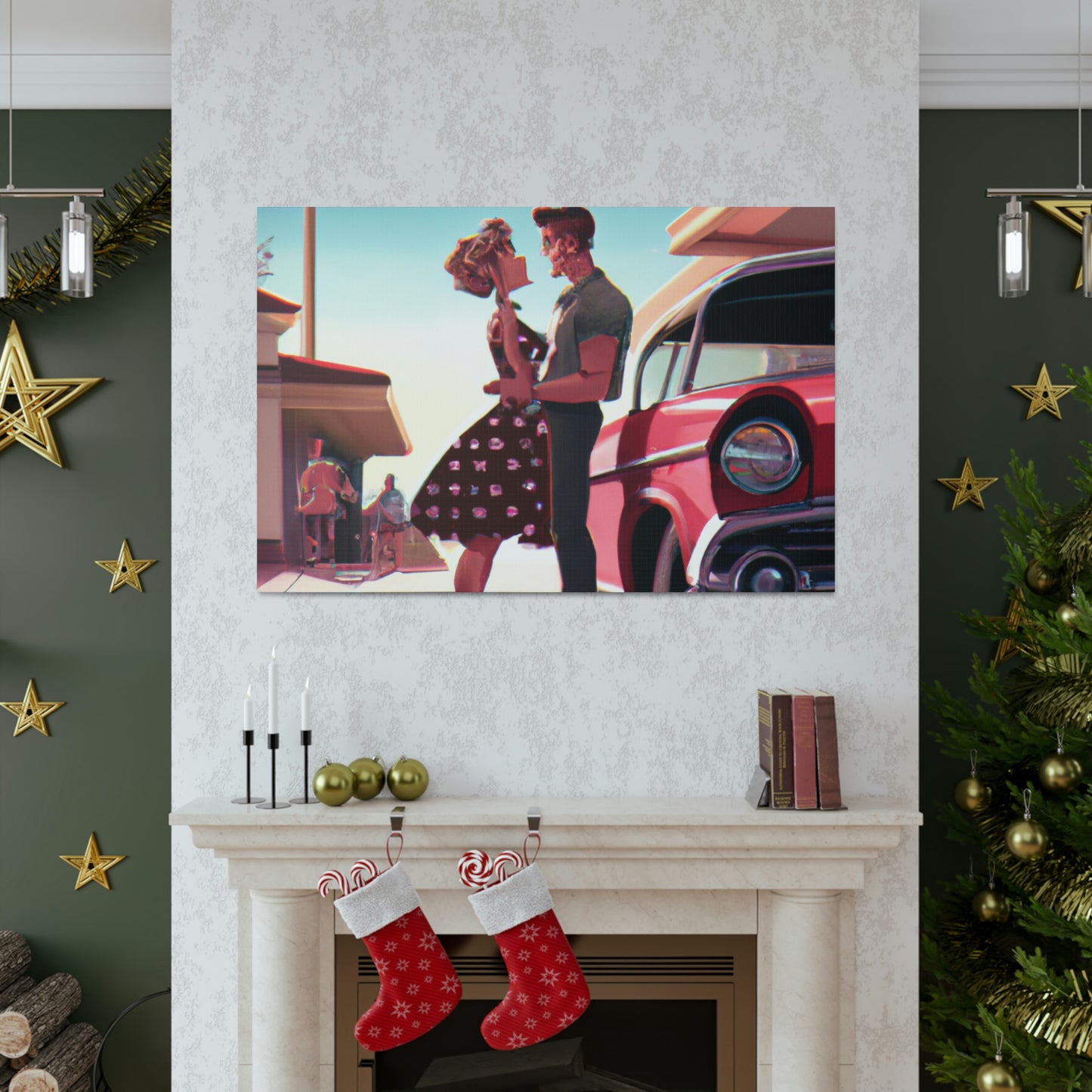 Rockin' Rosie - Canvas
