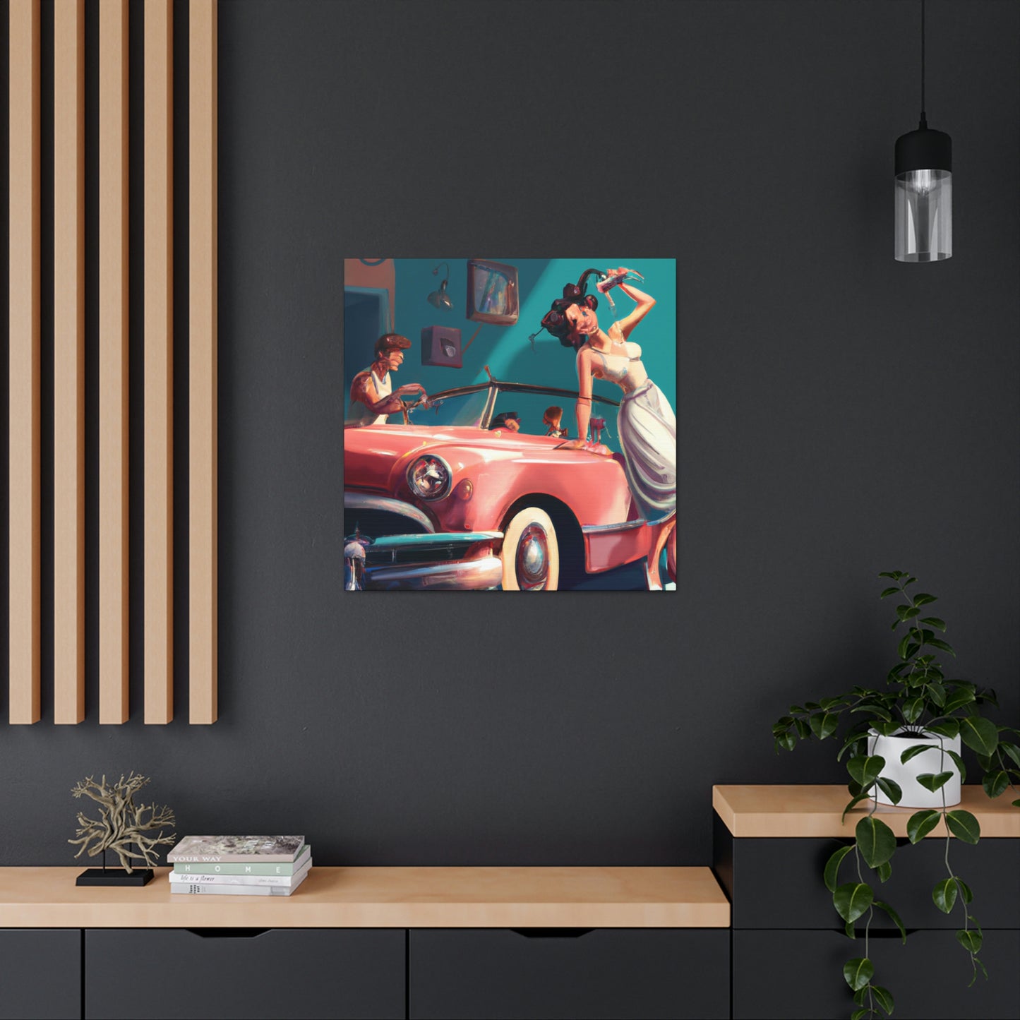Jazzy Johnny or Tiger Tami - Canvas