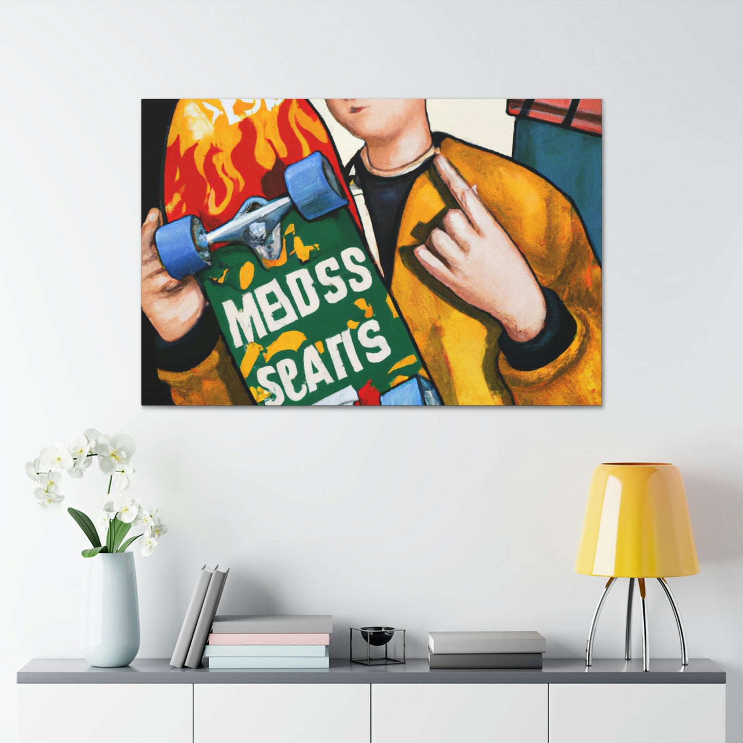 Skater Gangsta - Canvas