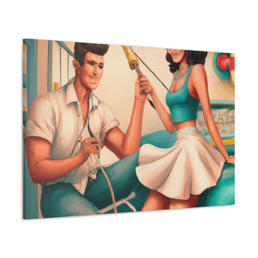 Rockin' Rebeka - Canvas