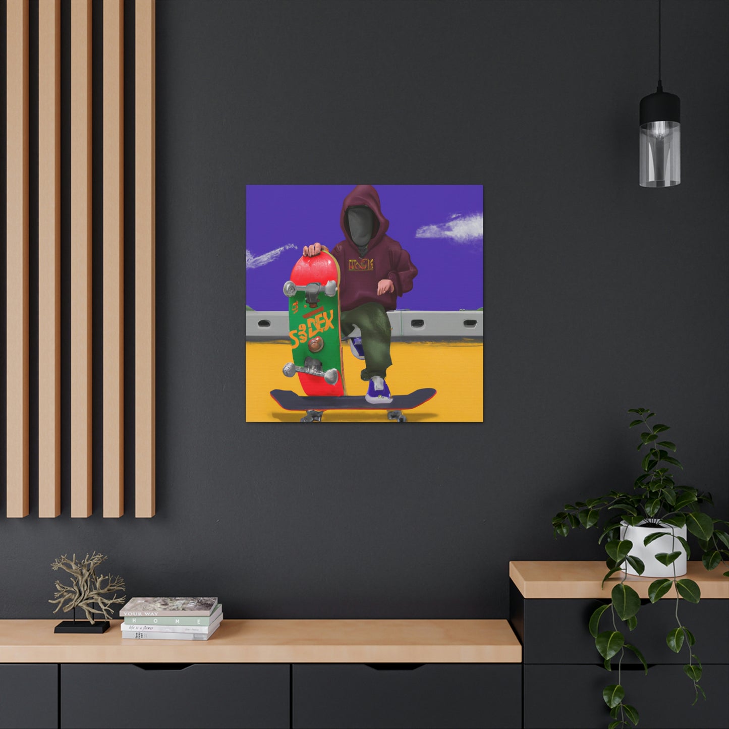 Skeet-Gangsta - Canvas
