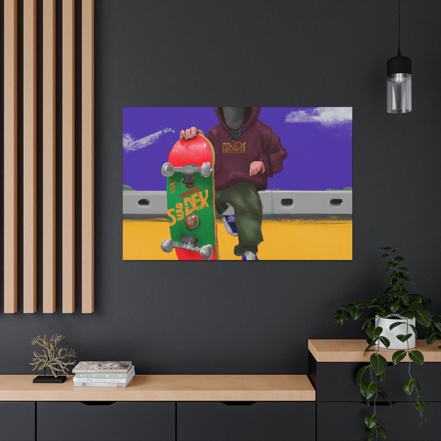 Skeet-Gangsta - Canvas