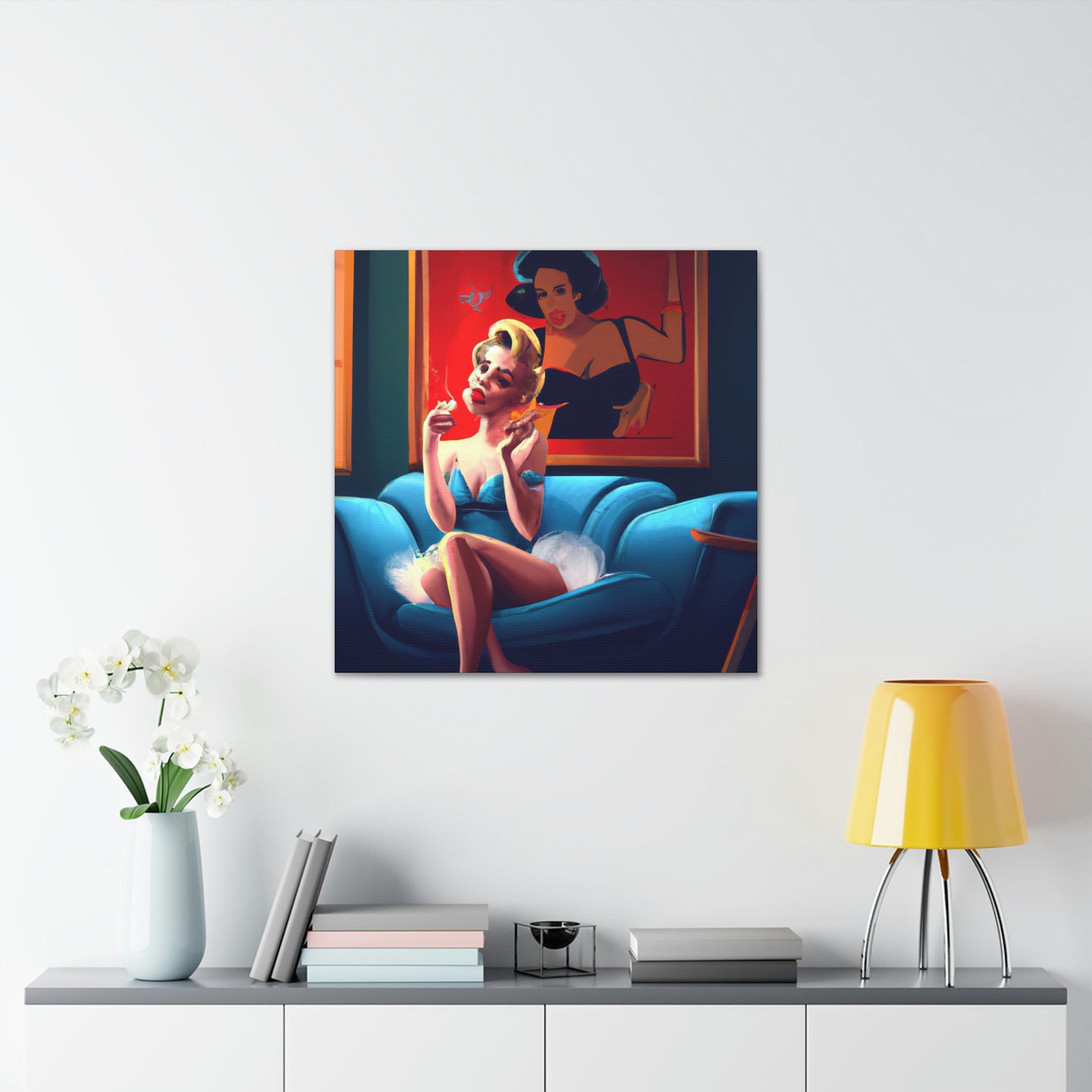 Fancy Frank or Missy Mae - Canvas