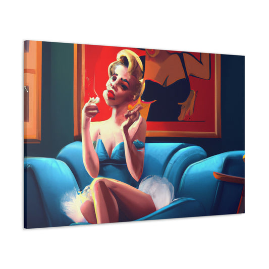 Fancy Frank or Missy Mae - Canvas