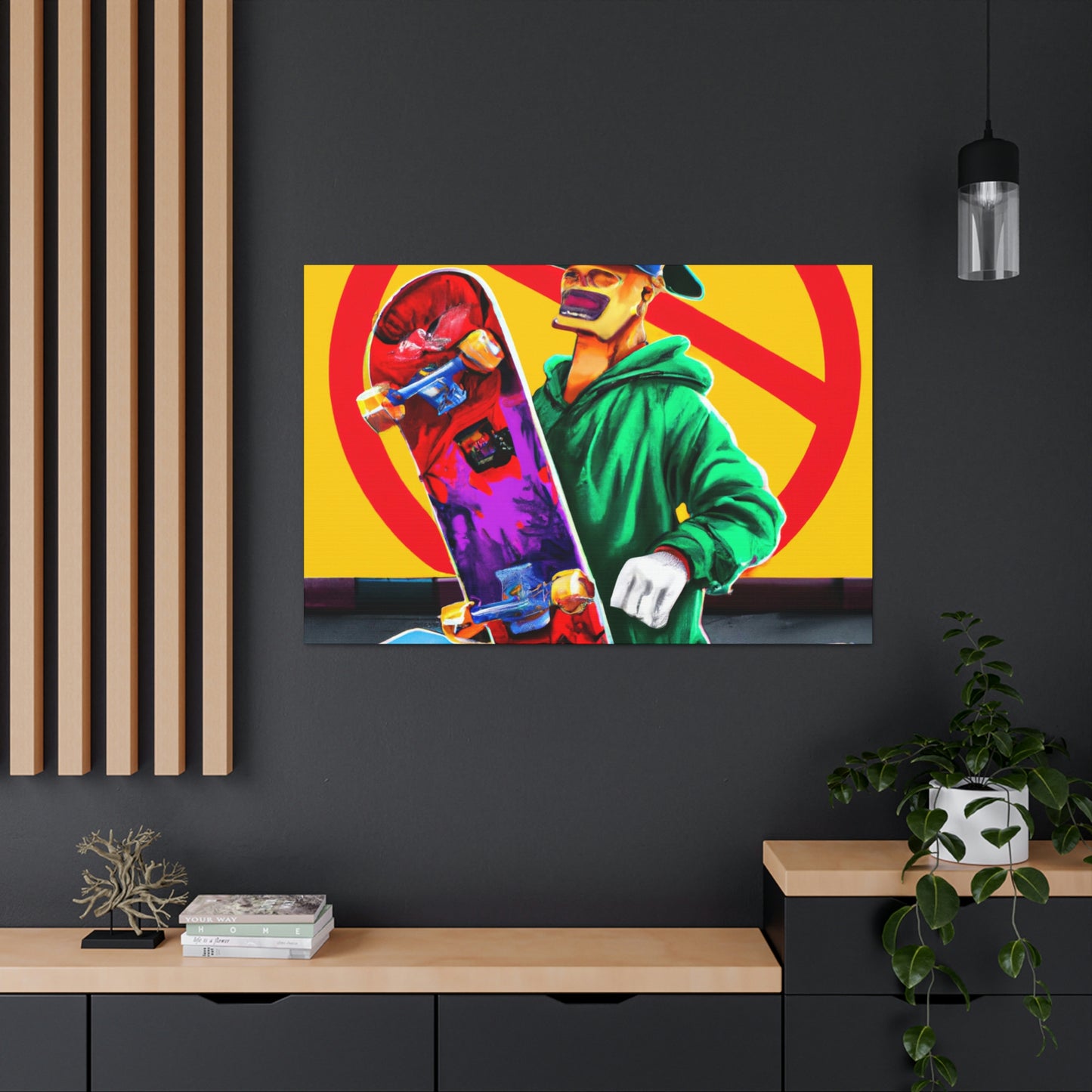 Shankboard Skanksta - Canvas