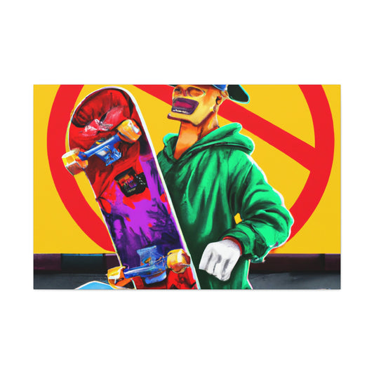 Shankboard Skanksta - Canvas