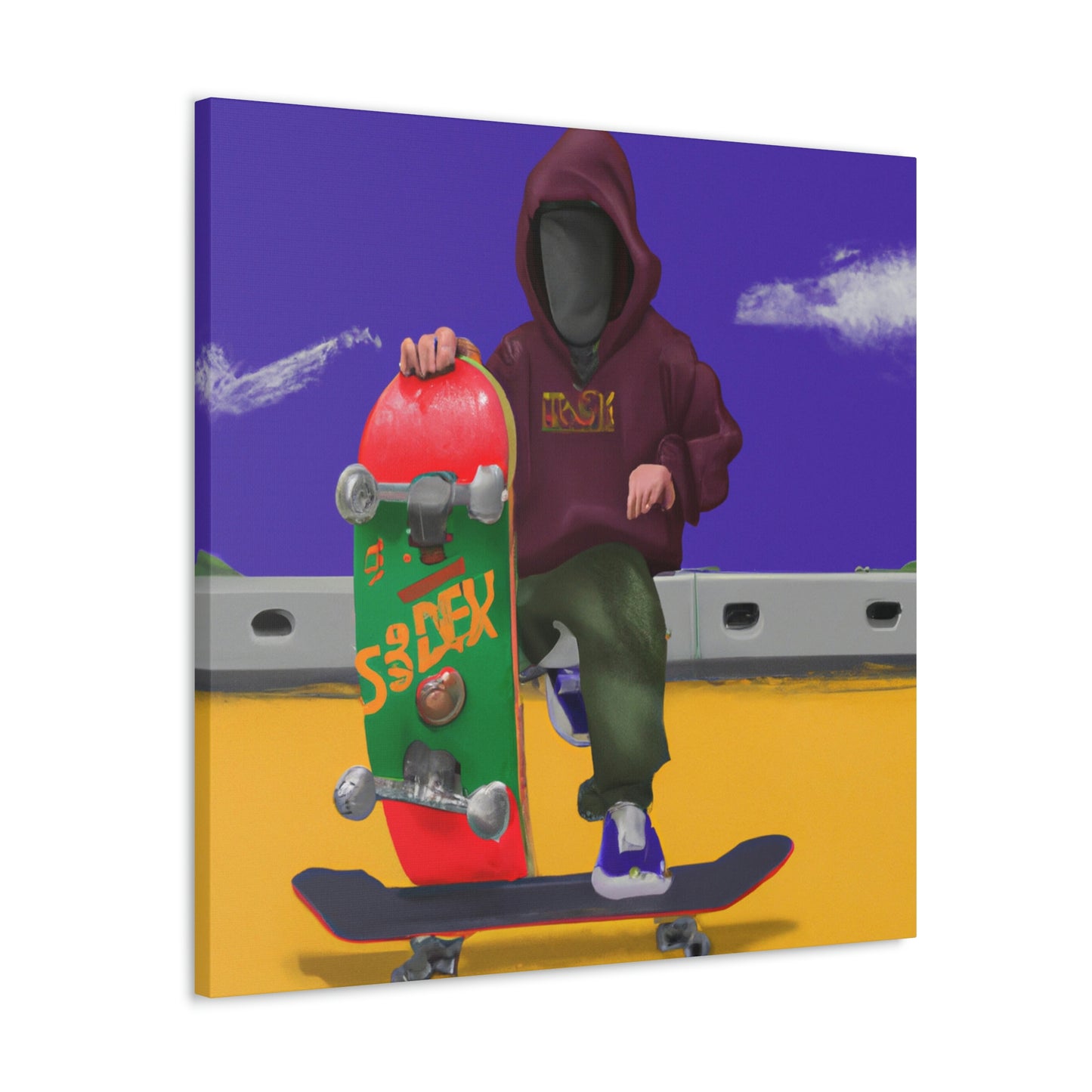 Skeet-Gangsta - Canvas