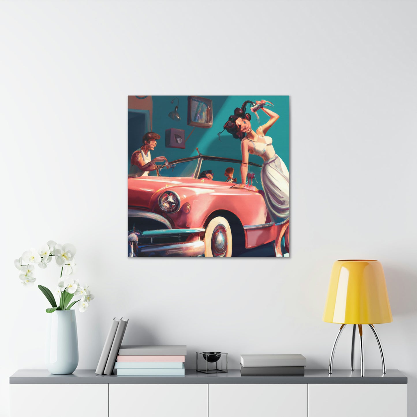 Jazzy Johnny or Tiger Tami - Canvas