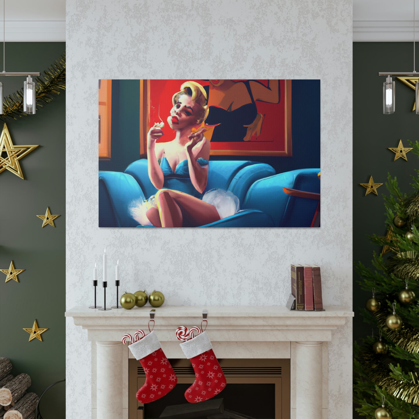 Fancy Frank or Missy Mae - Canvas