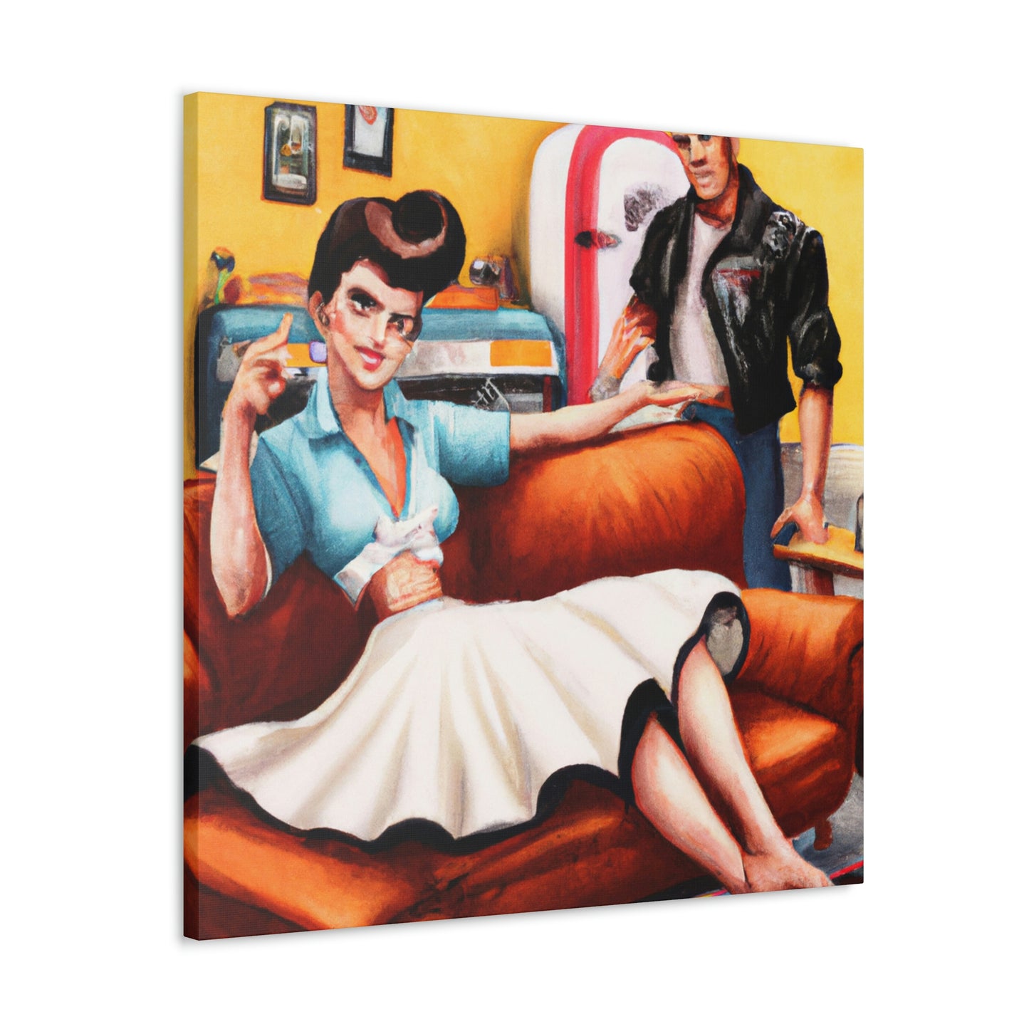 Rockin' Rosie - Canvas