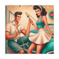 Rockin' Rebeka - Canvas