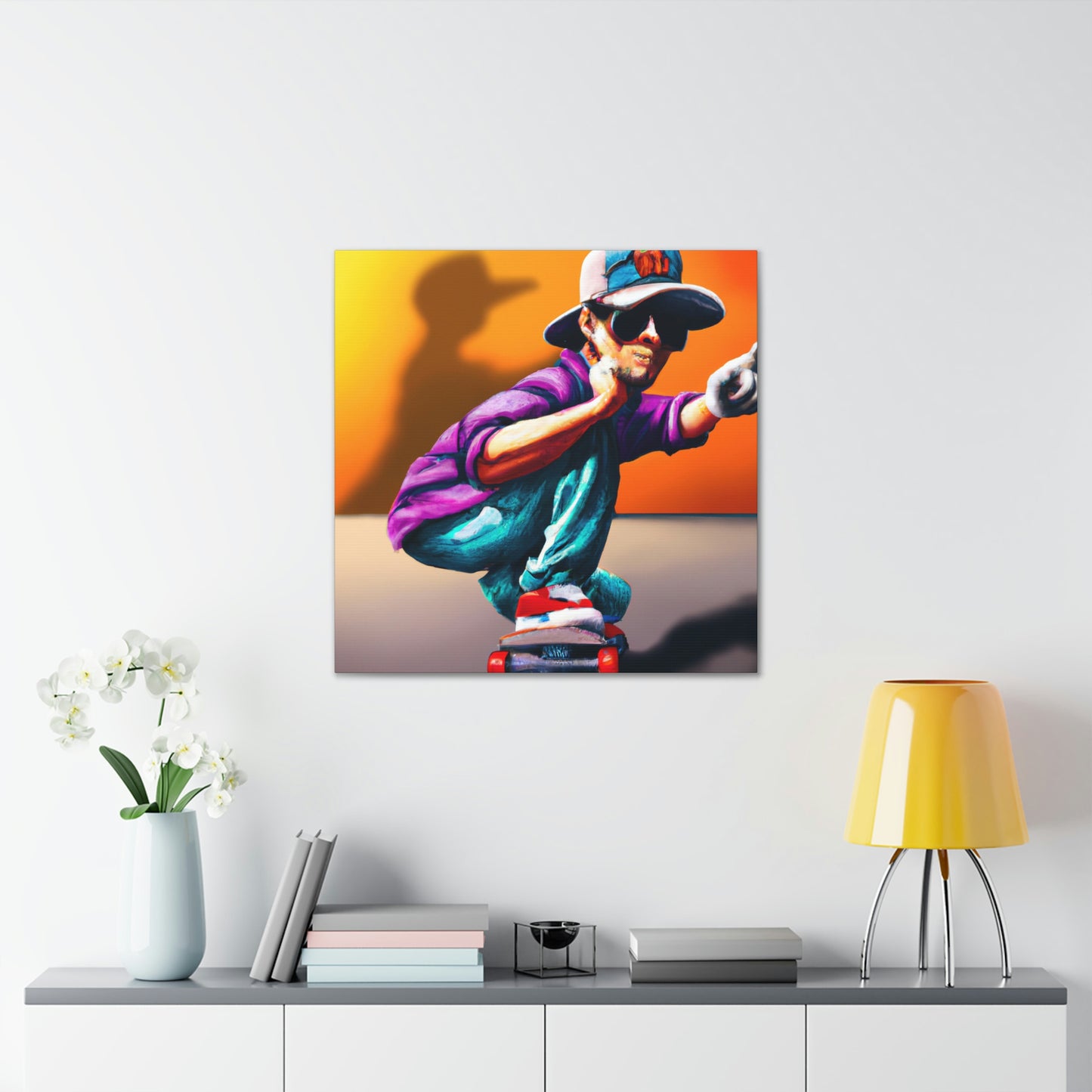 Lil' SkateGangsta - Canvas