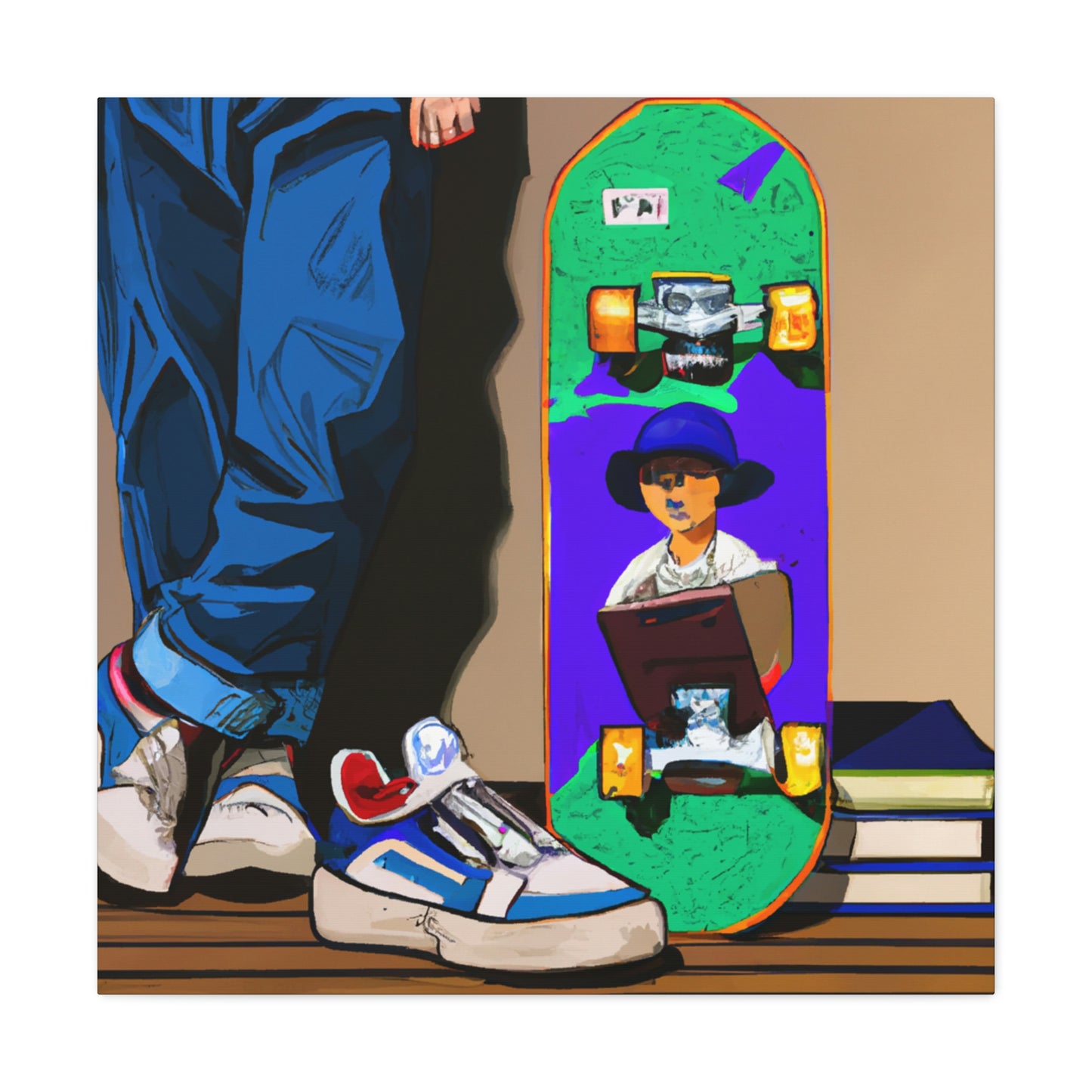 Slayshank Tonya - Canvas